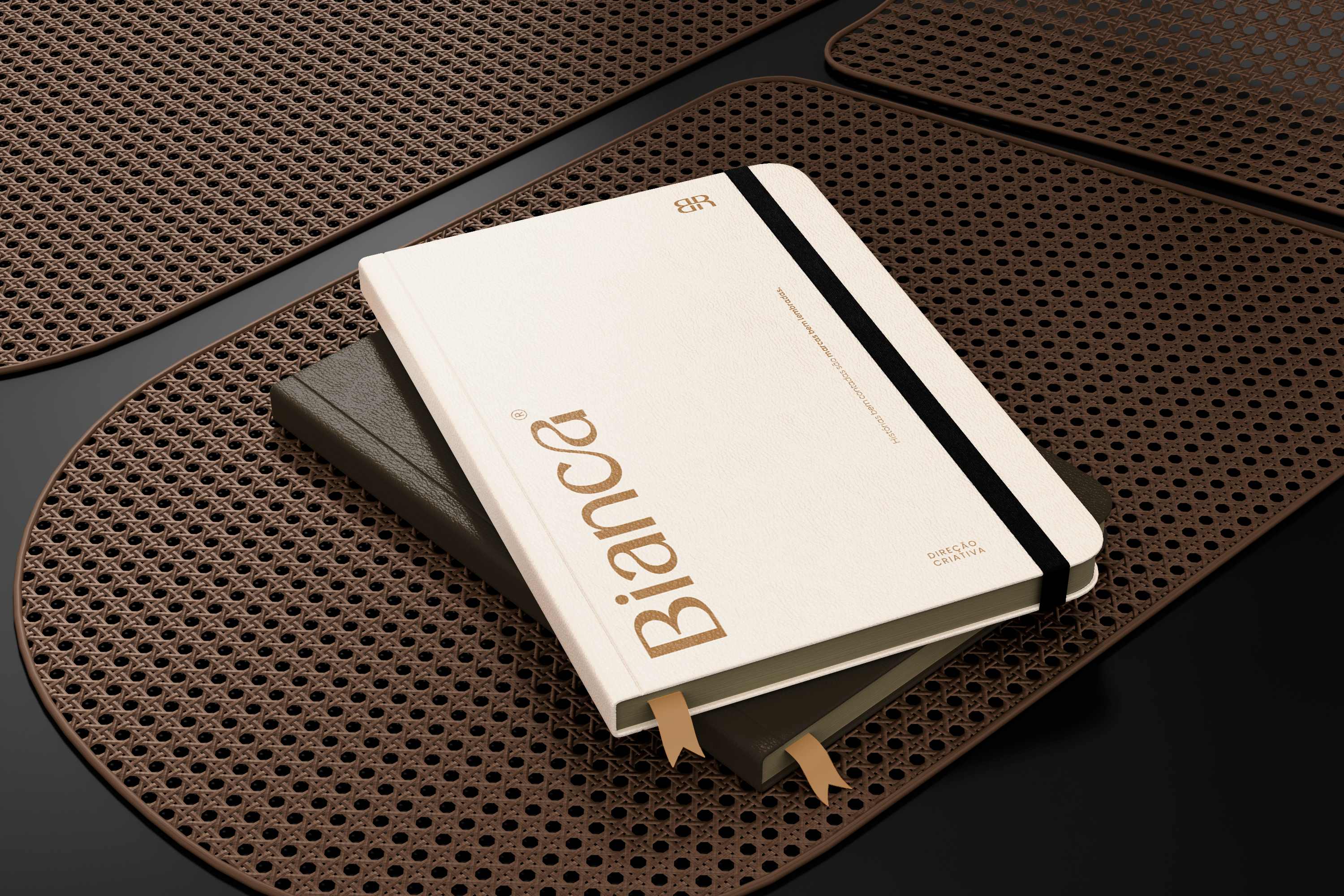 Sketchbook da Bianca para desenvolvimento criativo